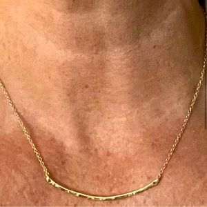 Gorjana Gold Necklace. Never been worn only to take the picture!